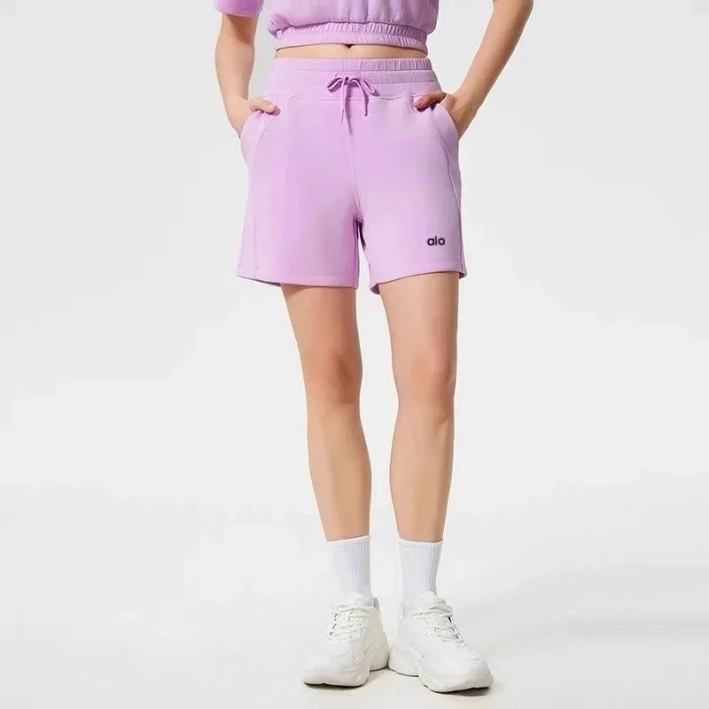 Alo Yoga Alo Vitamin Pink Shorts Pink - 1