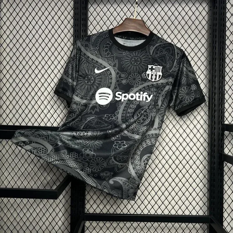 Nike Nike FC Barcelona Spotify Jersey Black Patterned T-Shirt Black - 1