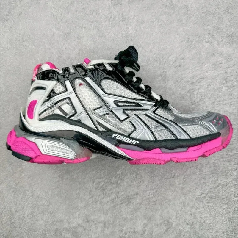 Maison Mihara Yasuhiro Maison Mihara Yasuhiro MMY Blakey Black Pink Sneakers Pink - 1