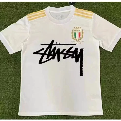 Stussy Stussy Italia White Soccer Jersey White - 1