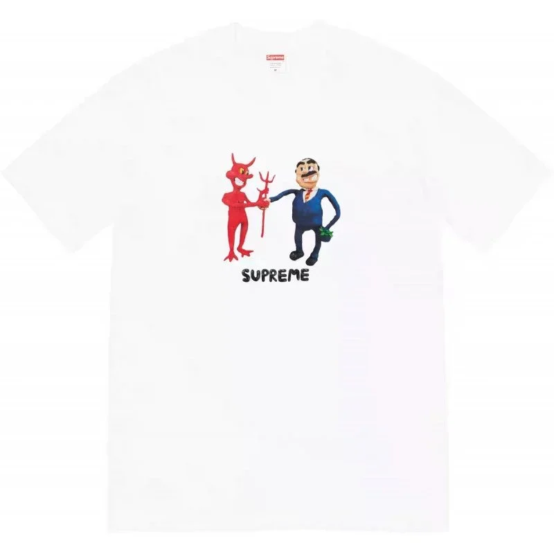 Supreme Supreme Devil Deal White T-Shirt White
