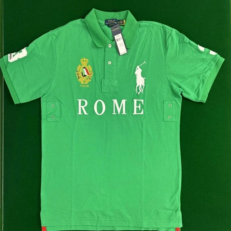 Polo Ralph Lauren Polo Ralph Lauren Rome Green Polo Shirt Green - 1