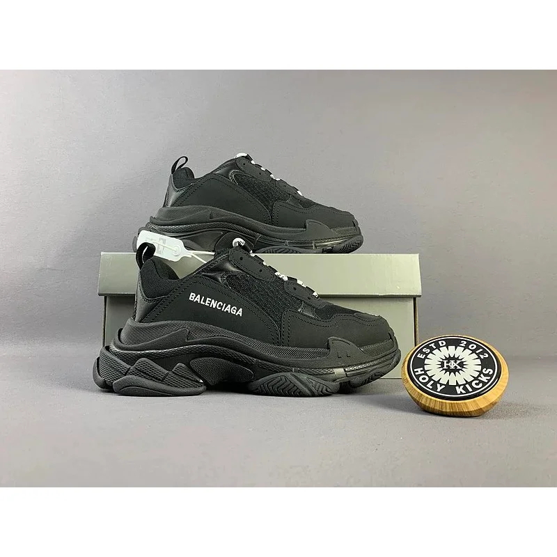 Balenciaga Balenciaga Triple S Black Triple S Sneakers Black - 1