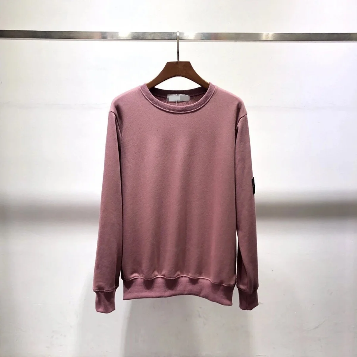 Other Unisex Cotton Sweatshirt in Watermelon Pink Pink - 1