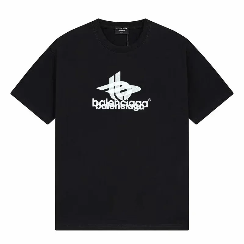 Balenciaga Balenciaga Black/White Logo T-Shirt Black