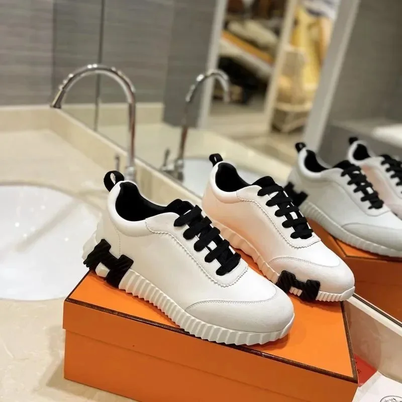 Hermès Hermès H White/Black Sneakers White
