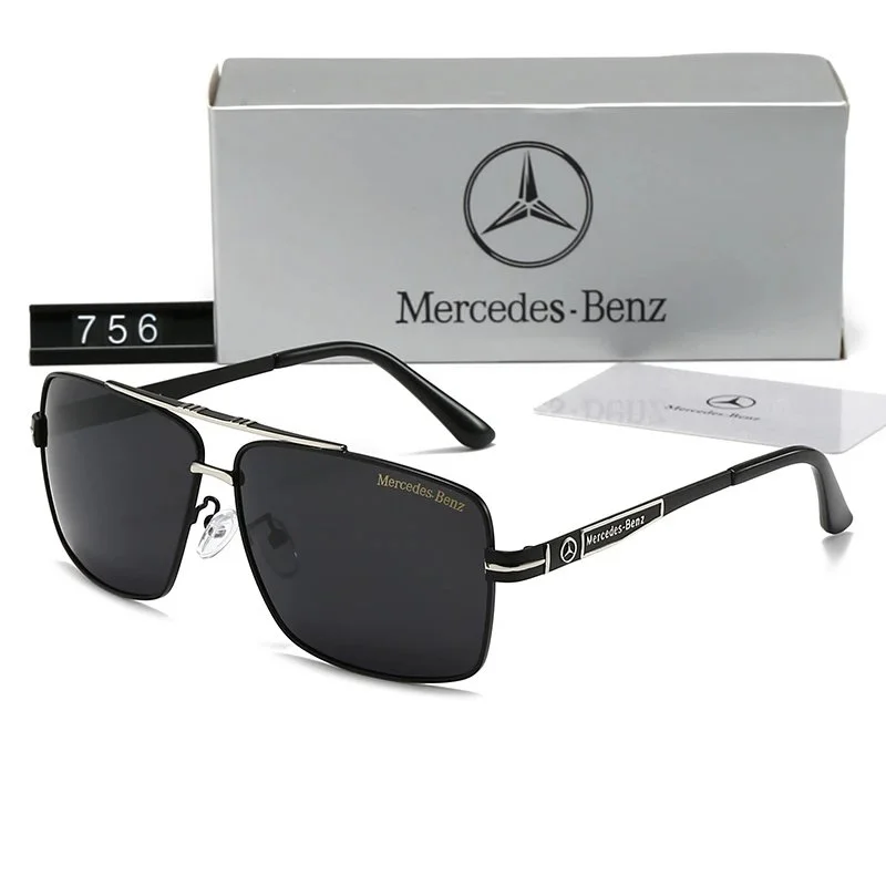 Mercedes-Benz Mercedes-Benz 756-D Polarized Sunglasses Black - 1
