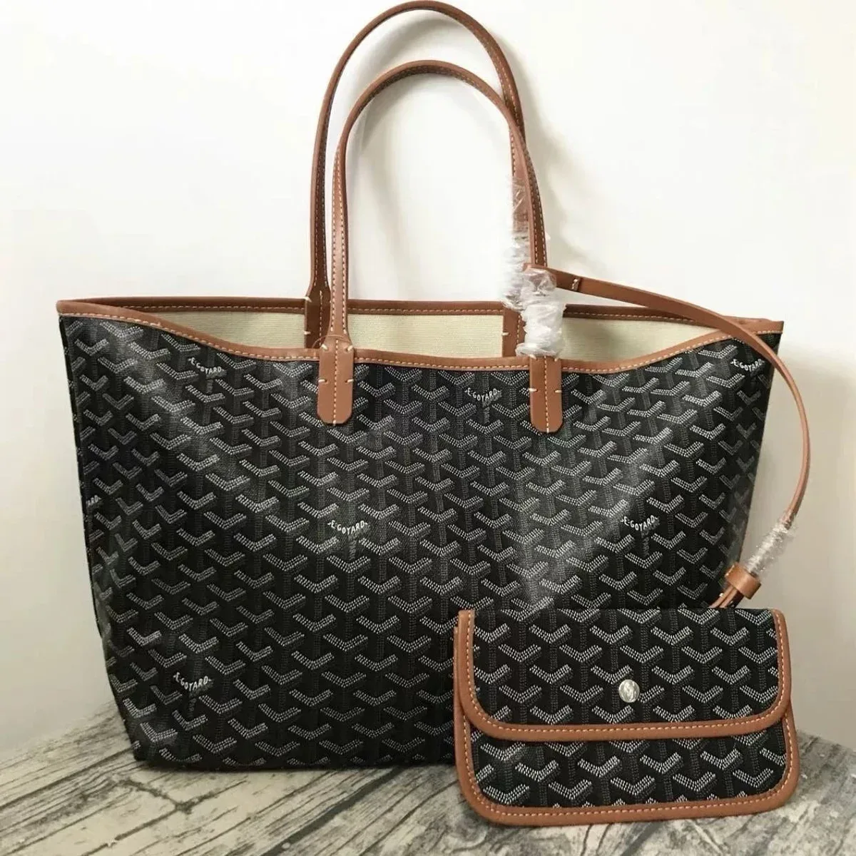 Goyard Goyard Saint Louis Tote Bag Deep Brown Brown