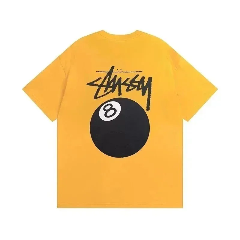 Stussy Stussy Stüssy 8-Ball Yellow T-Shirt Yellow - 1