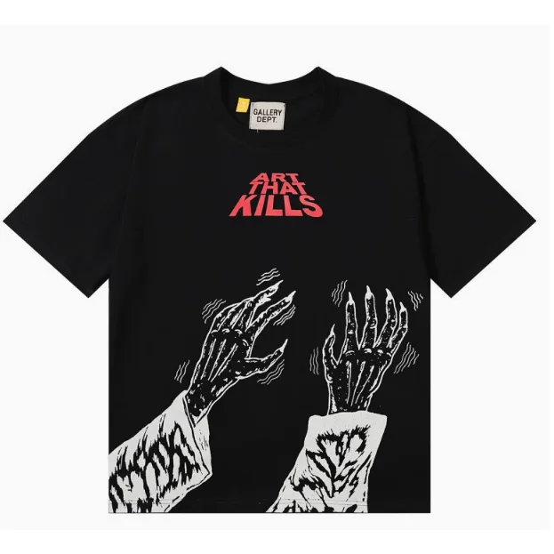 Gallery Dept. Gallery Dept Art That Kills Black T-Shirt Black - 1