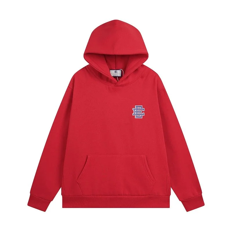 Other Red Embroidered Logo Hoodie Red - 1
