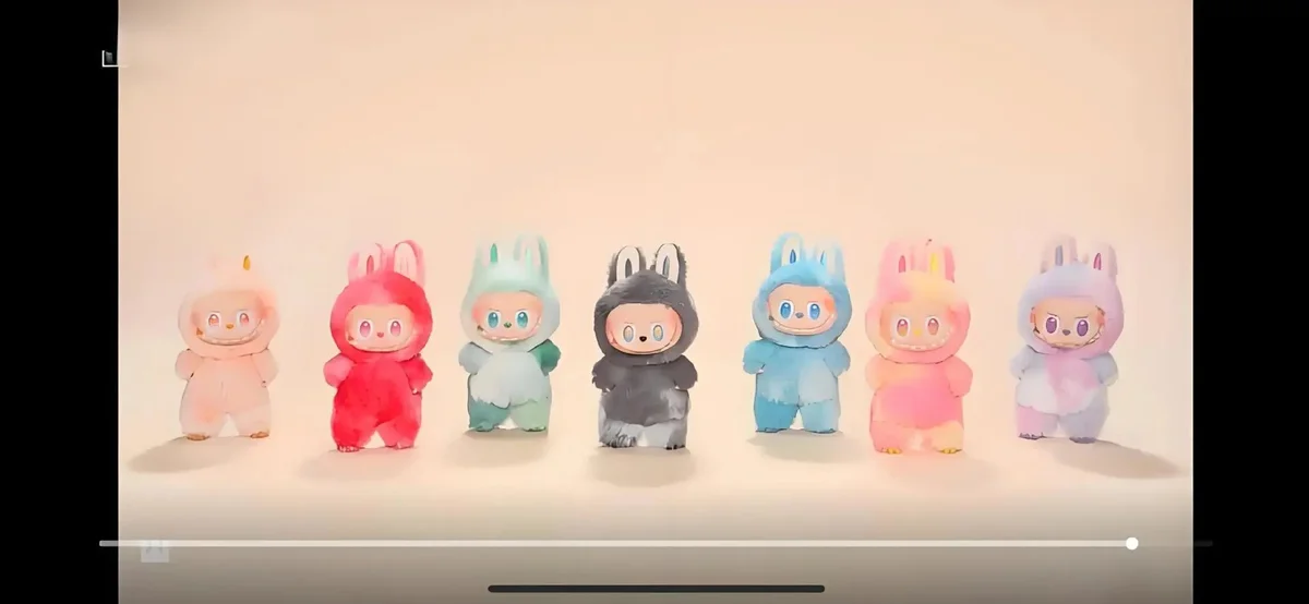 Other Cute Bunny Hoodies Set of 6 (Random Styles) Multicolor - 1
