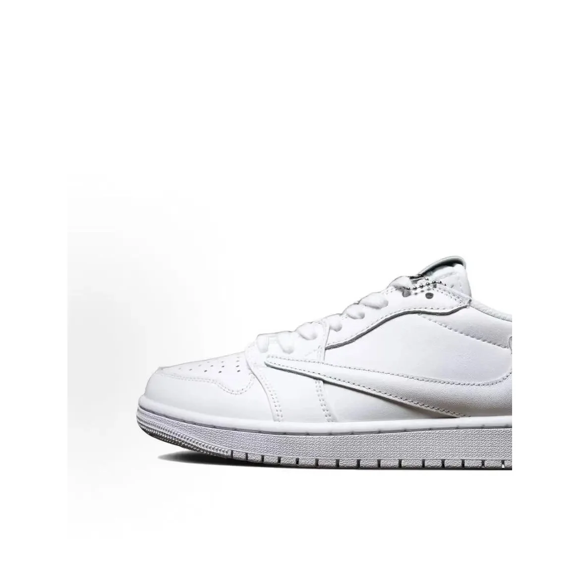 Nike Nike Air Jordan 1 Low Pure White Hook Sneakers White - 1