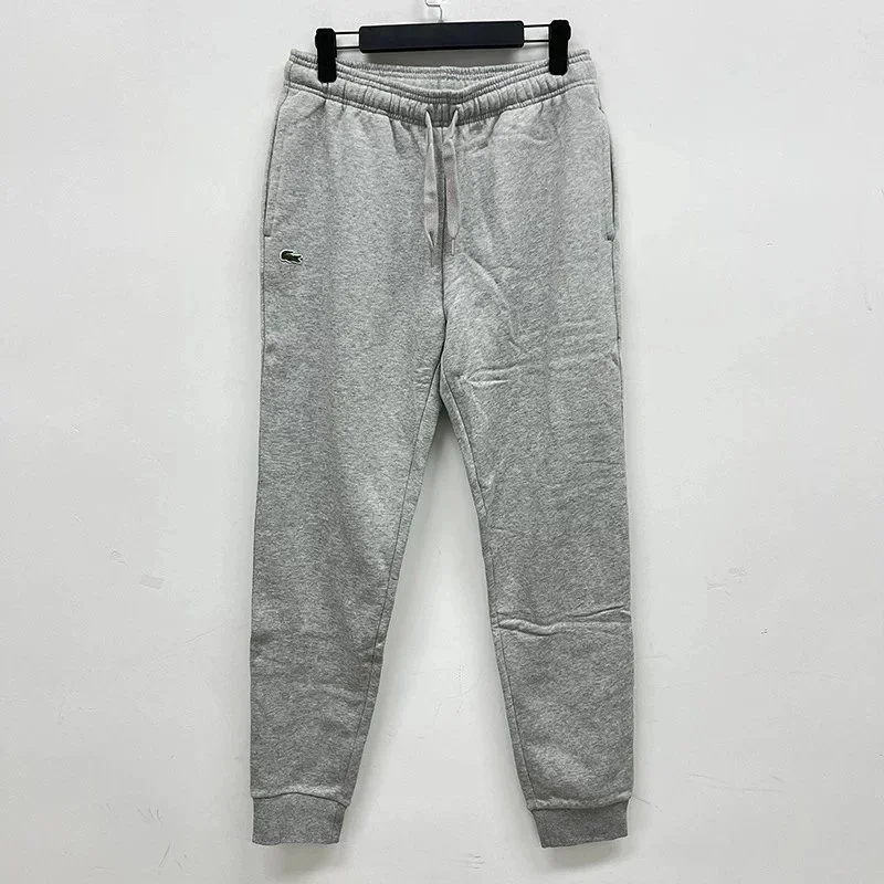 Lacoste Lacoste Heather Grey Sweatpants Grey - 1