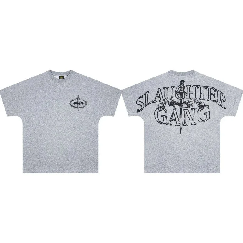 Other C209 Grey Slaughter Gang T-Shirt Grey - 1