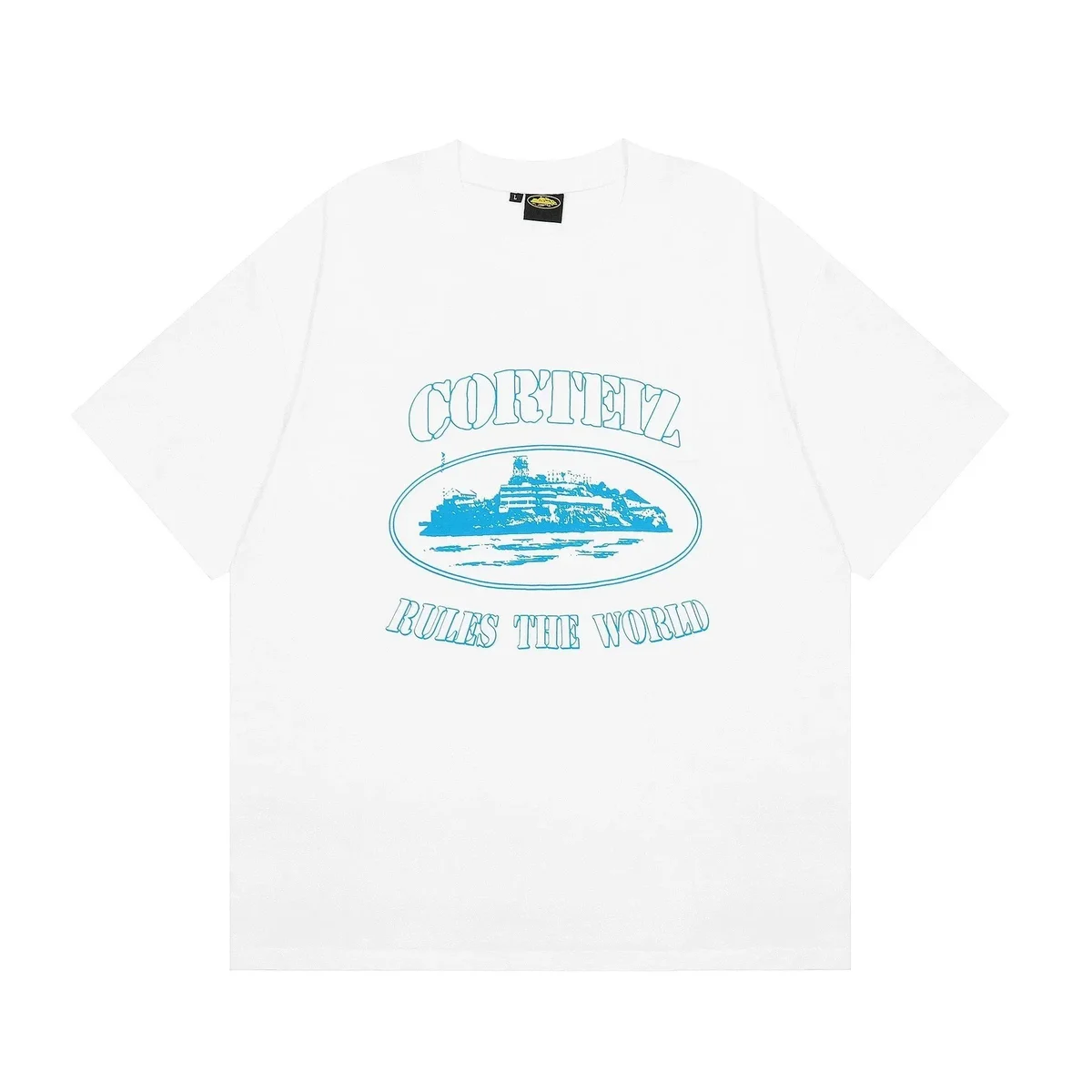Corteiz Corteiz Rules the World White T-Shirt White - 1