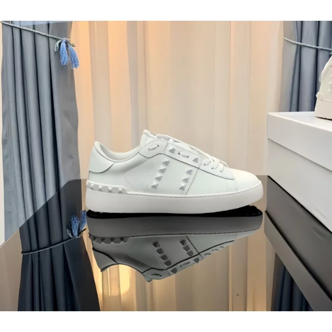 Valentino Valentino Rockstud White Sneakers White