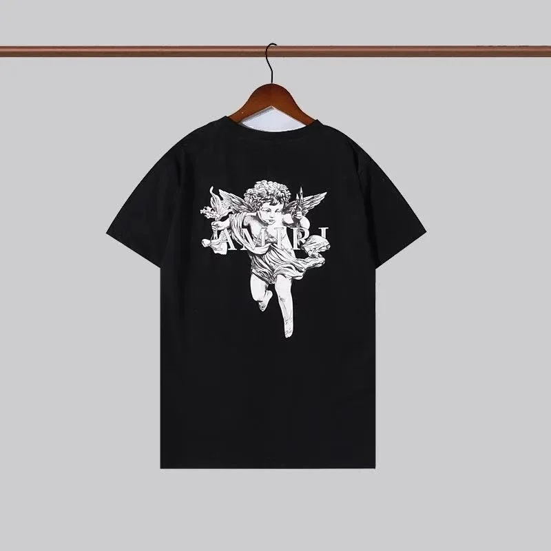 Amiri Amiri Angel Print Black T-Shirt Black - 1