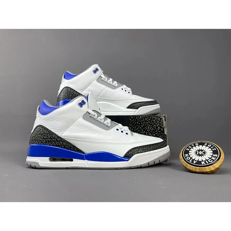 Jordan Jordan Air Jordan 3 White/University Blue Sneakers White