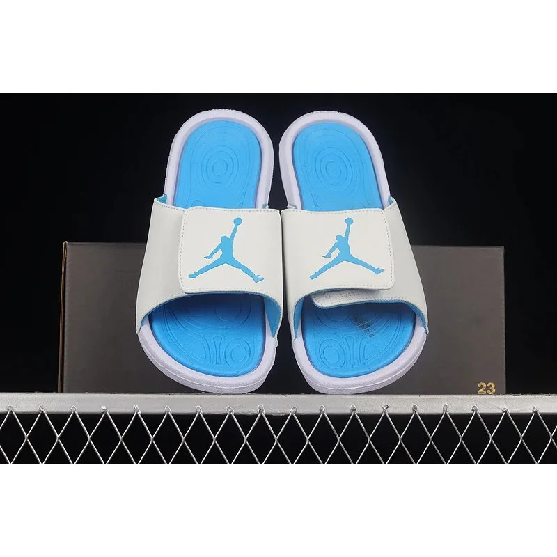 Jordan Air Jordan Air Jordan 1 White/Blue Slide Sandals White - 1