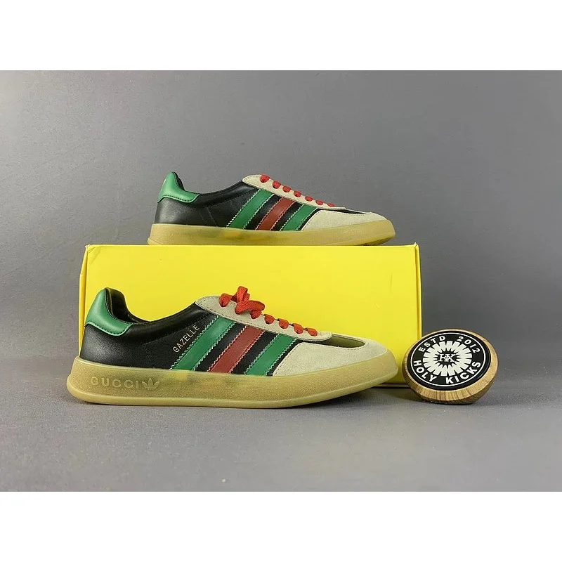 Gucci Gucci Gazelle Green/Red/Black Sneakers Green