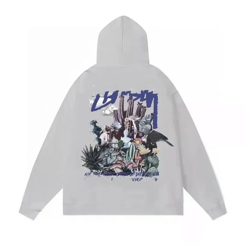 A Bathing Ape BAPE Light Grey Graphic Hoodie Grey