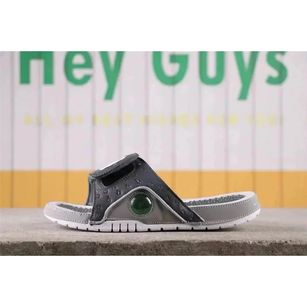 Nike Nike Air Jordan Revel 2 Green Jade Sandals Grey - 1