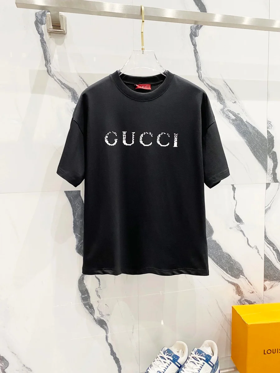 Gucci Gucci Black Logo T-Shirt Black