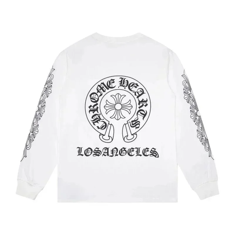 Chrome Hearts Chrome Hearts CH Los Angeles White Long Sleeve T-Shirt White