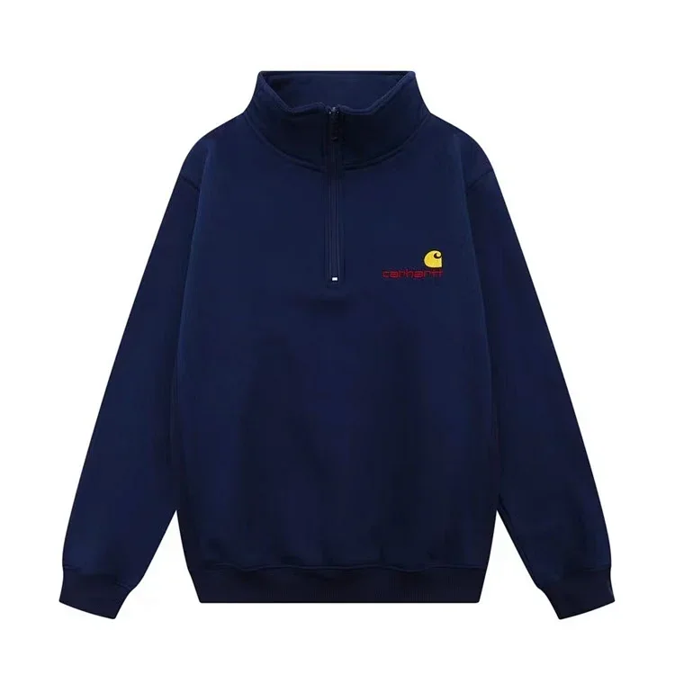 Carhartt Carhartt Navy Half-Zip Sweatshirt Navy