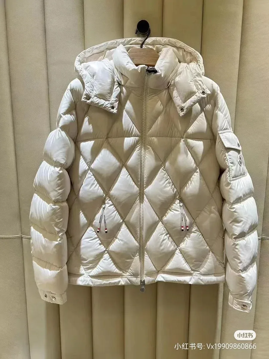Moncler Moncler Maya White Puffer Jacket White