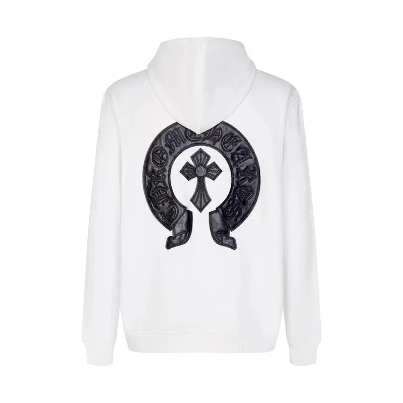 Chrome Hearts Chrome Hearts CH Cross White Hoodie White - 1