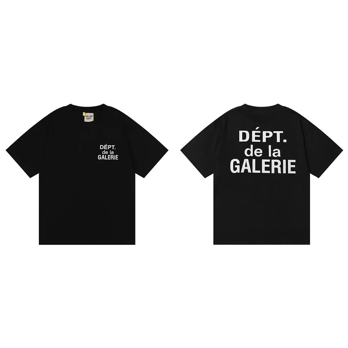 Gallery Dept. Gallery Dept. Dépt. de la Galerie Black T-Shirt Black - 1
