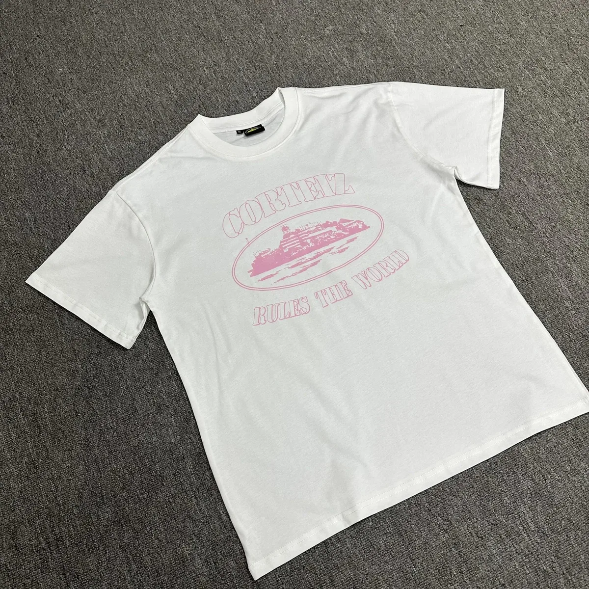 Other White 'Cortez Rules the World' T-Shirt White - 1