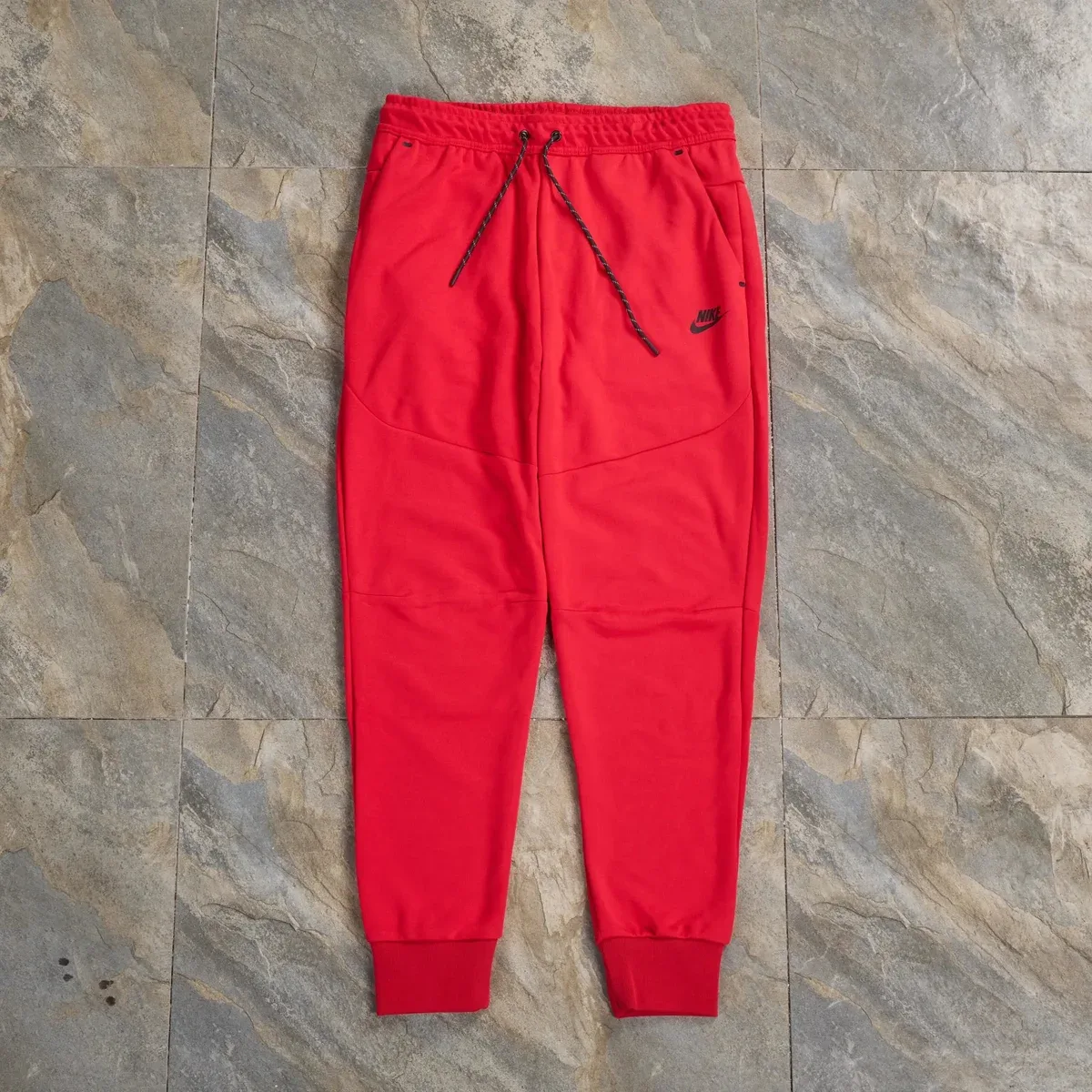 Nike Tech Fleece Pantalon rouge