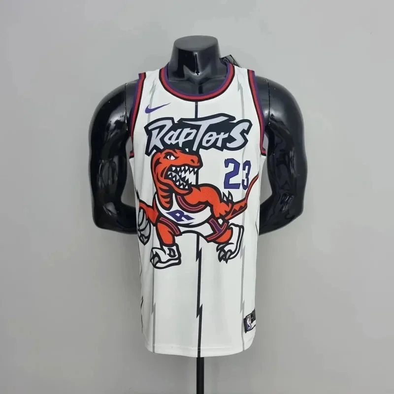 Nike Nike Raptors 23 Jersey White Basketball Top White - 1