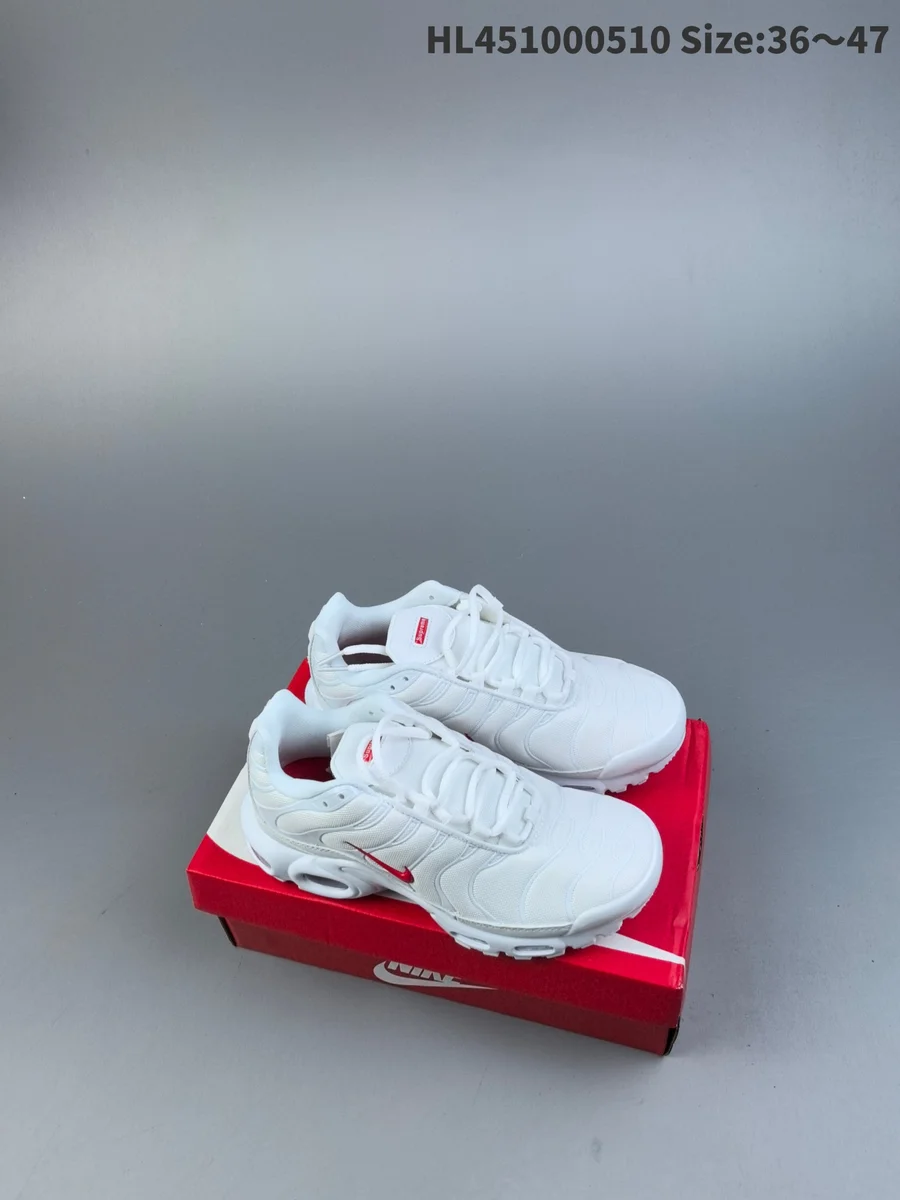 Nike Nike Air Max Tuned Air White Red Sneakers White - 1