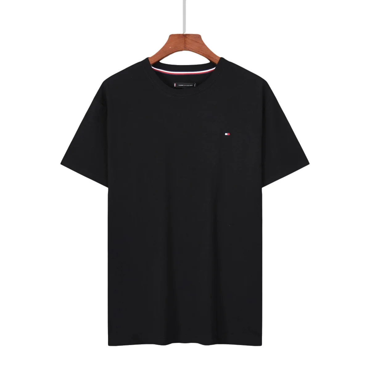 Tommy Hilfiger Tommy Hilfiger Classic Logo Black T-Shirt Black - 1