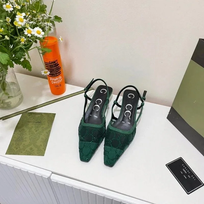 Other Emerald Green CC Logo Heels Green - 1