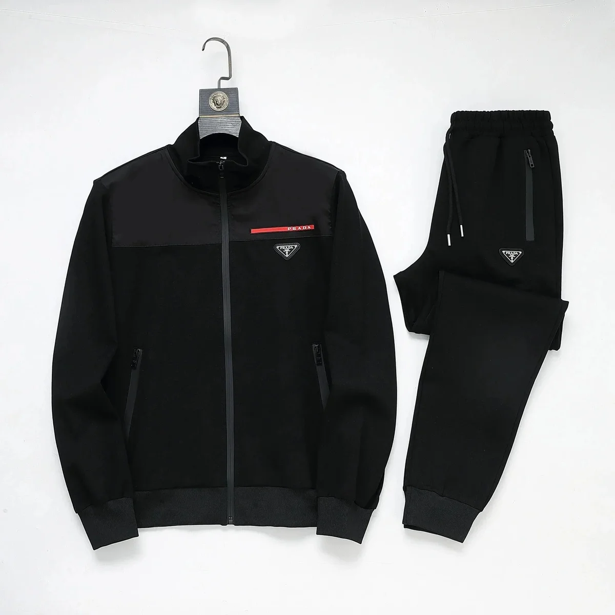 Prada Prada Sport Black Tracksuit Set Black