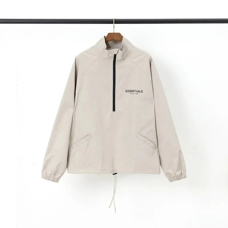 Fear of God Fear of God Essentials Apricot Jacket Beige
