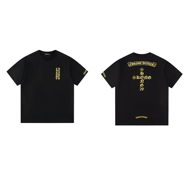 Chrome Hearts Chrome Hearts CH Cross Black T-Shirt Black - 1