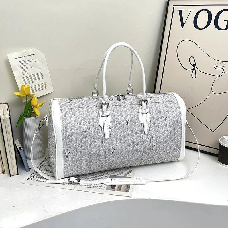 Goyard Goyard YARD 3091 White Travel Duffle Bag White - 1