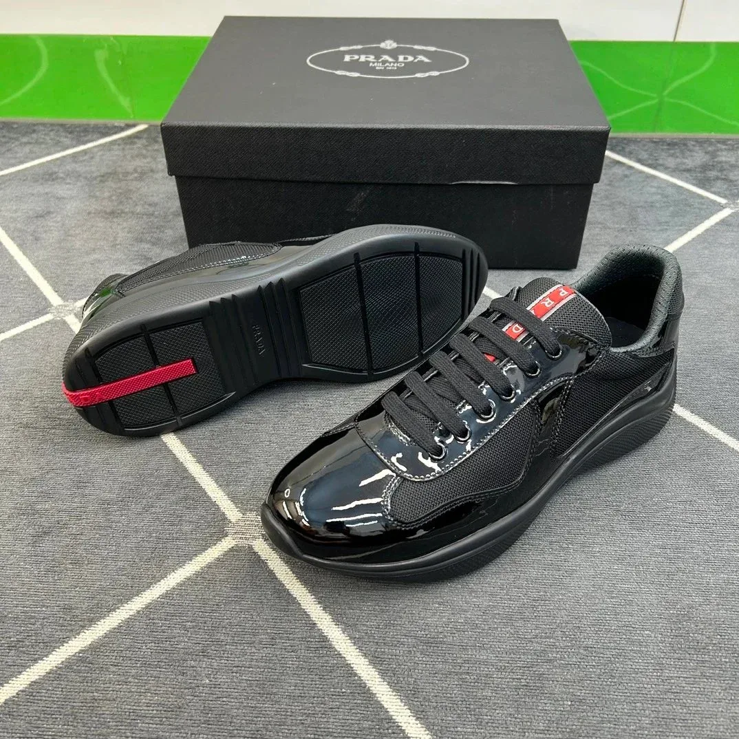 Prada Prada Runners Black Sneakers Black