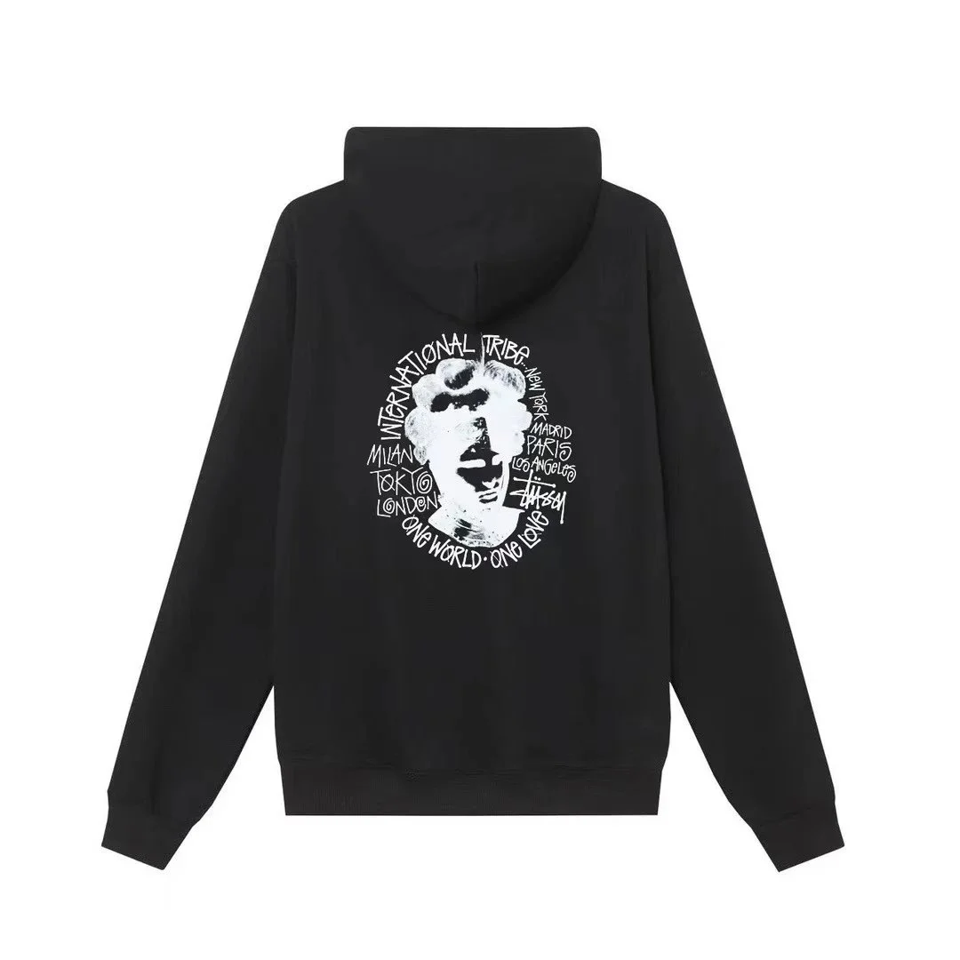 Stussy Stussy International Tribe Black Hoodie Black - 1
