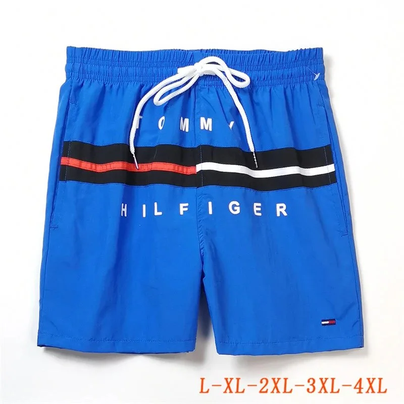 Tommy Hilfiger Tommy Hilfiger Blue Striped Shorts Blue - 1