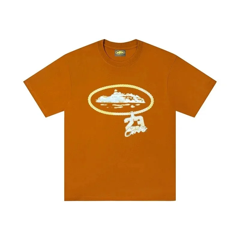Other T-Shirt Orange with Island Print Orange - 1