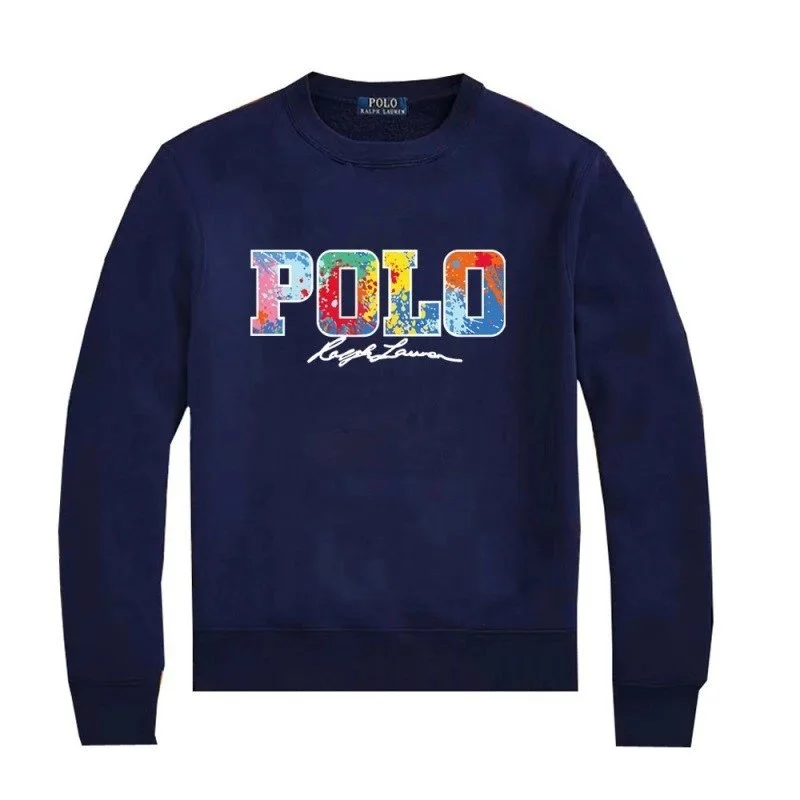 Polo Ralph Lauren Polo Ralph Lauren POLO Rainbow Crewneck Sweatshirt Navy - 1