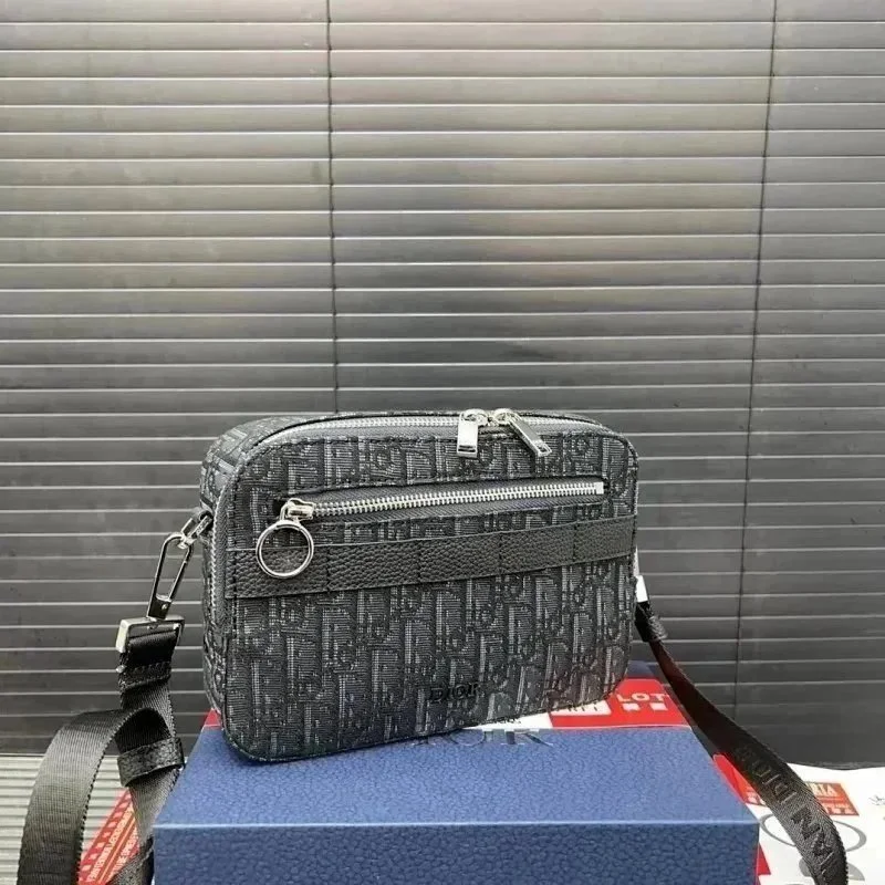 Dior Dior Dior Oblique Black Crossbody Bag Black