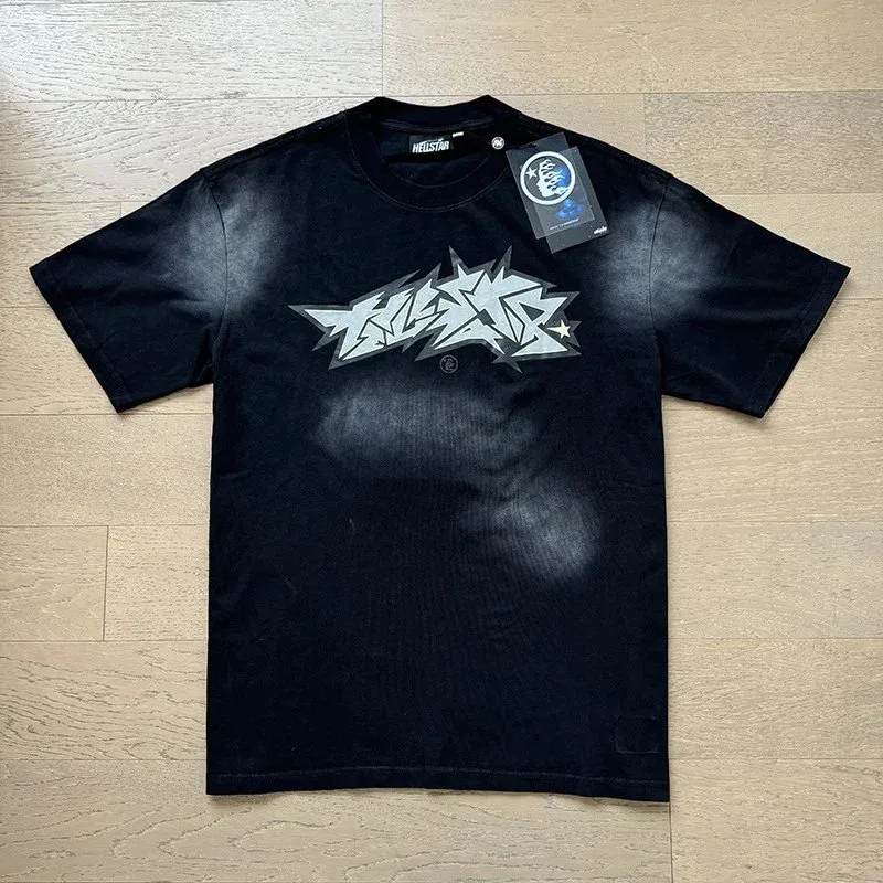 HUF HUF Washed Black Graphic T-Shirt Black - 1